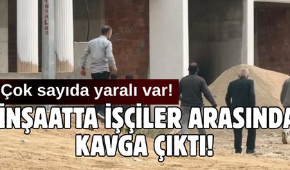 İnşaatta Sopalı Kavga: 5 Yaralı