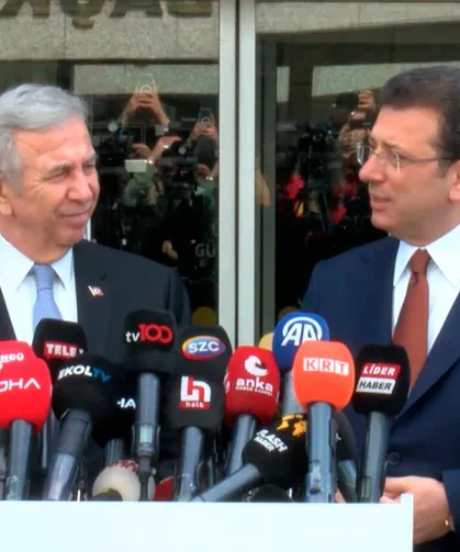 İmamoğlu ve Yavaş'tan Kritik Görüşme! Seçim Öncesi Dengeleri Değiştirecek O Mesaj Ne?