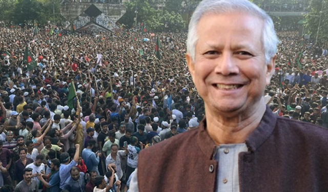 Nobel Ödüllü Muhammed Yunus, hükümet liderliği için Bangladeş'e geldi