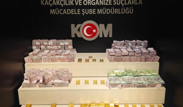 Van’da kilolarca altın ele geçirildi