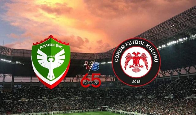 Amedspor - Çorum FK Maçının Yayın Kanalı Belli Oldu
