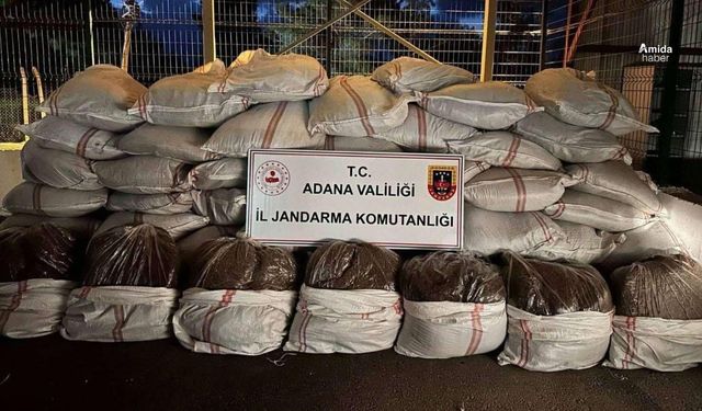 Kaçakçılık Operasyonunda 3 Ton 100 Kilo Kıyılmış Tütün Ele Geçirildi!