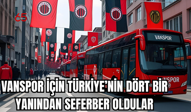Vanspor için seferber oldular! Türkiye’nin dört bir yanından Kayseri’ye akın ediyorlar!