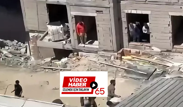 İnşaat İşçileri Arasında Kavga: Kalas ve Demirler Havada Uçuştu