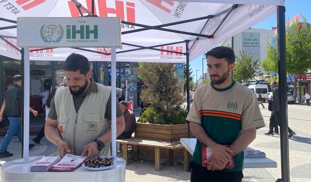 Van’da Hayır Mesaisi Zirvede! Van’dan Dünyaya Yardım Eli