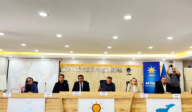 AK Parti İpekyolu İlçe Danışma Meclisi Toplantısı Gerçekleştirildi
