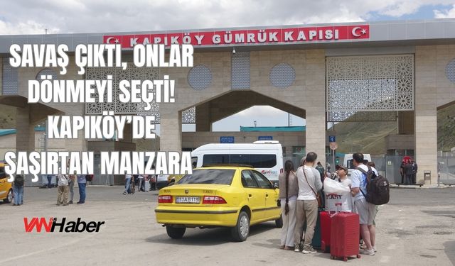Sınırda Şaşırtan Manzara: Kaçan Yok, Dönüş Var!