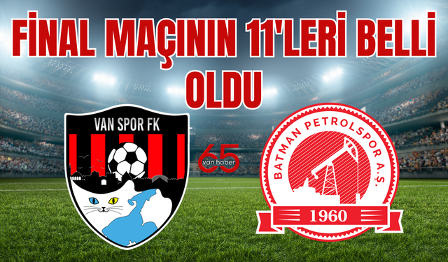 Dev Finalin Asları Sahada: Vanspor ve Batman Petrolspor İlk 11’leri Belli Oldu!