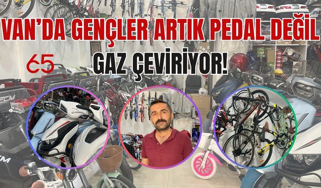 Van’da Ulaşım Tercihi Değişti: Motosiklet Zirvede!