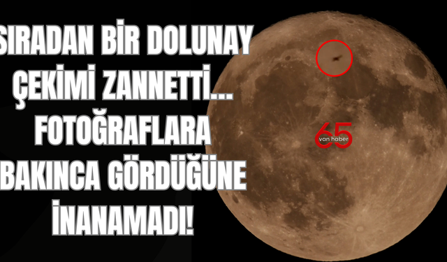 Doğa Fotoğrafçısından Nadir Görüntü: Dolunayı Çekerken ISS’yi Yakaladı