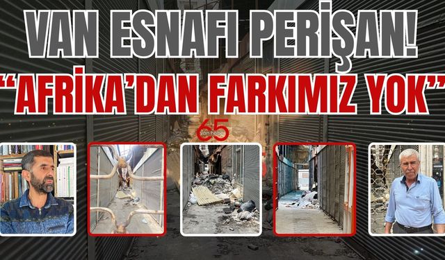 Van’daki Mısır Çarşısının Enkazı Hala Yerde! Esnaflardan Yetkililere Çağrı!