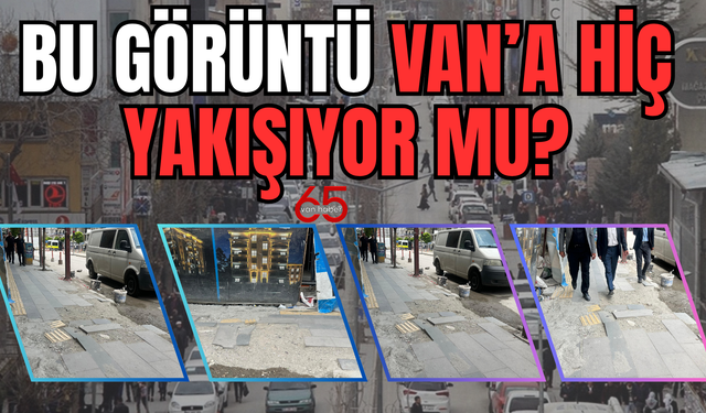 Van’ın Vitrini Bakımsızlığa Terk Edildi: Cumhuriyet Caddesi Alarm Veriyor