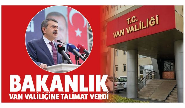 MEB Van Valiliğine Talimat Verdi! Zil Uygulaması Kaldırılıyor!