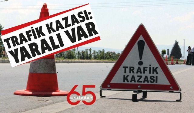 Bitlis Adilcevaz’da Kaza: 1 Yaralı