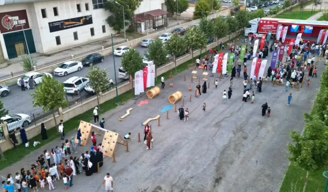Geleneksel Oyunlar Tırı Muş’ta Çocuklara Coşku Dolu Anlar Yaşattı