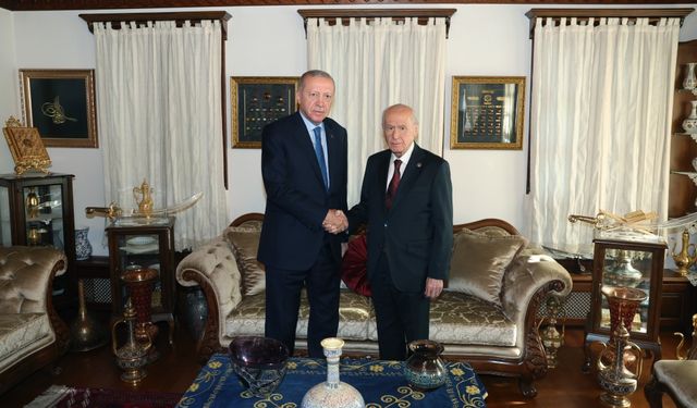 Erdoğan ve Bahçeli Beytepe’de Görüştü: Gündemde Ne Vardı?