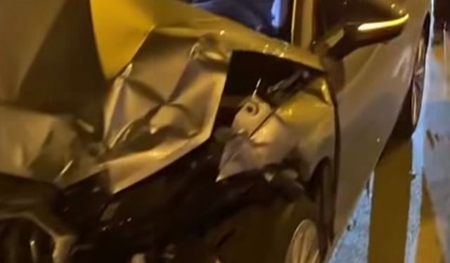 Çaldıran girişinde trafik kazası!