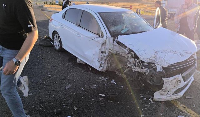 Elazığ’da trafik kazası: 4 yaralı