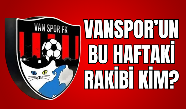 Vanspor’un Hedefi Galibiyet: Bu Hafta Rakip Özbelsan Sivasspor