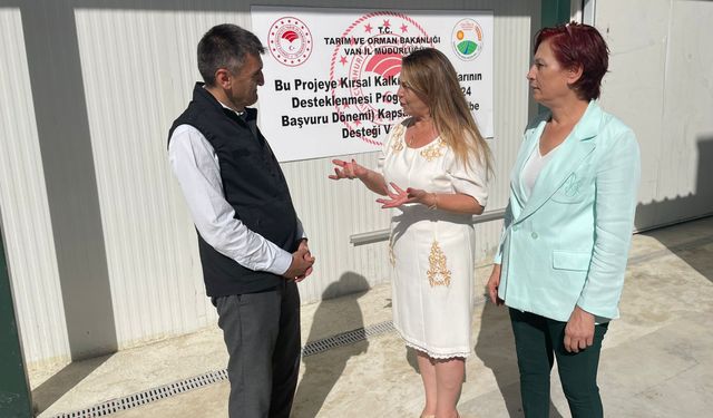Van İl Tarım Müdürlüğü Otlu Peynir Üretim Yatırımlarını İnceledi