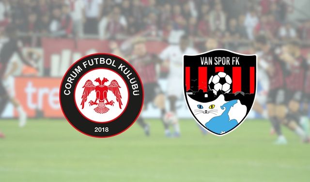 Çorum FK - Vanspor FK maçında gol sesi çıkmadı