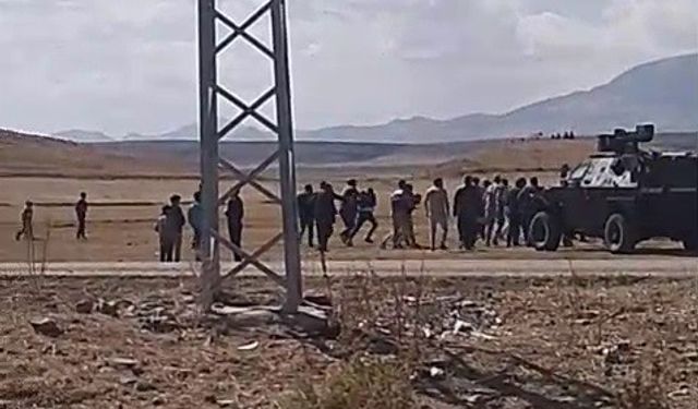 Erzurum Tekman’da Cenaze Gerginliği