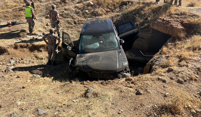 Muş’ta Otomobil Şarampole Uçtu: 3 Kişi Yaralandı