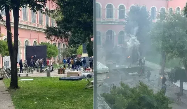 İTÜ’de “Abdullah Çatlı” Filmi Çekimlerine Öğrenci Protestosu