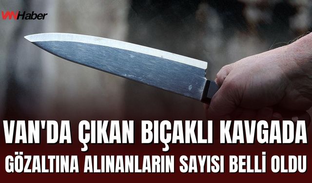 Van’ın Erciş İlçesinde Bıçaklı Kavgada 6 Kişi Gözaltına Alındı