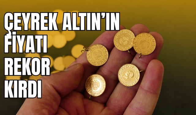Van’da Altın Yatırımcılarını Sevindiren Haber! Çeyrek Altın 10 Bin Lirayı Geçti