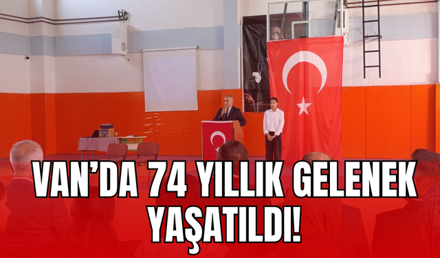 Muradiye’de İmam Hatip Okullarının 74. Yılı Coşkuyla Kutlandı