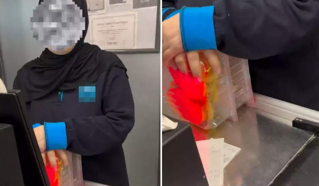 Konya'da Zincir Markette Skandal!