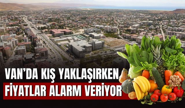Van’da Kış Yaklaşırken Fiyatlar Alarm Veriyor