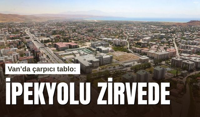 Van’da Çarpıcı Tablo: İpekyolu Zirvede