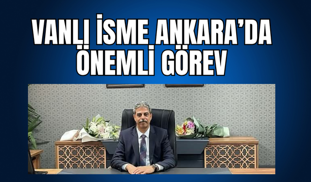 Vanlı Bürokrat Soner Uluay, MEB Teftiş Kurulu Başkan Yardımcısı Oldu