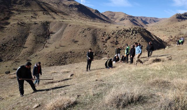 Erciş’te 30 Bin Meşe Palamudu Toprakla Buluştu!