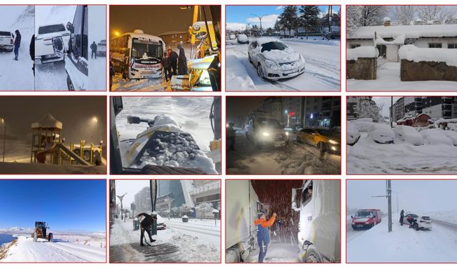 İşte İl İl Kapanan Yollar: Van, Hakkari, Muş ve Bitlis’te Son Durum