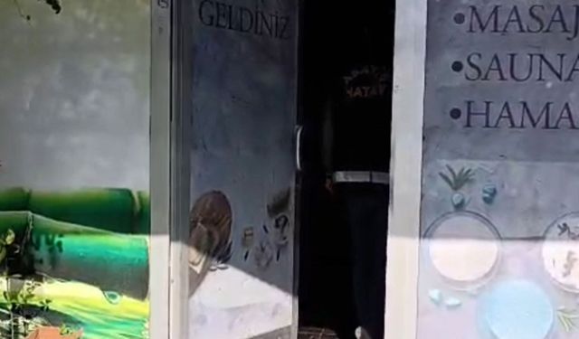 Hatay’da Masaj Salonuna Fuhuş Baskını