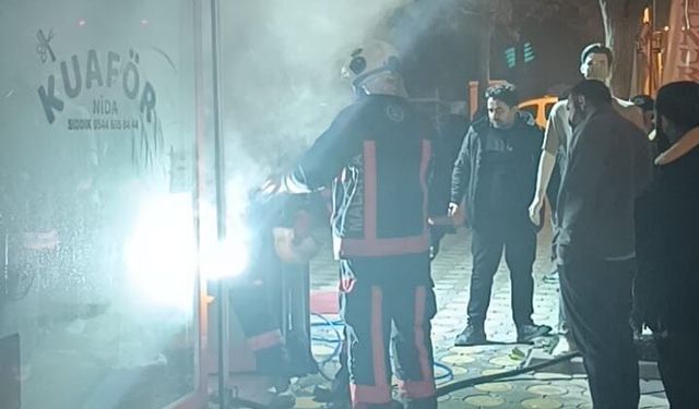 Malatya’da İş Yerinde Korkutan Yangın!