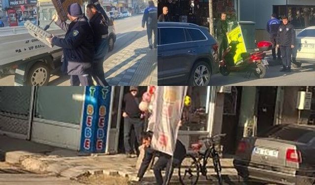 Zabıta ekipleri denetimlerini sürdürüyor