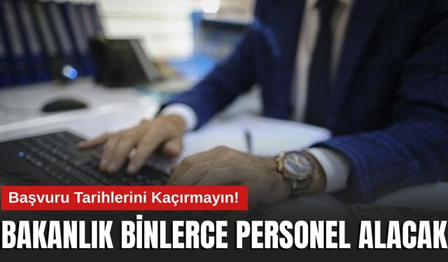 Aile Ve Sosyal Hizmetler Bakanlığı’ndan 3 Bin Sözleşmeli Personel Alımı