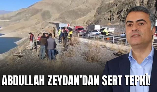 Abdullah Zeydan’dan Sert Tepki!