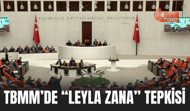 TBMM’de “Leyla Zana” Tepkisi