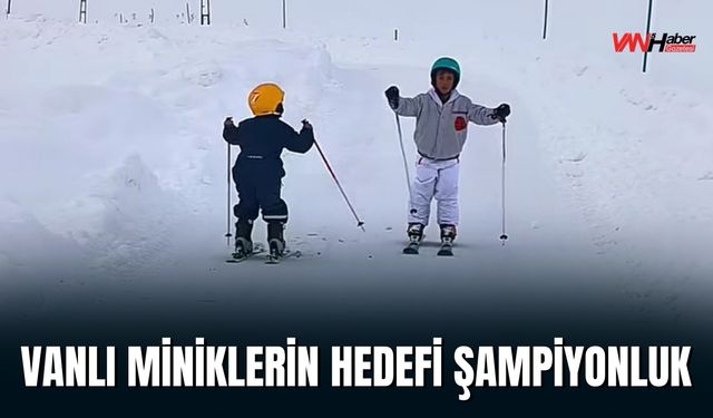 Vanlı Miniklerin Hedefi Şampiyonluk