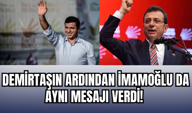 Demirtaş’ın Ardından İmamoğlu da Amedspor Dedi!