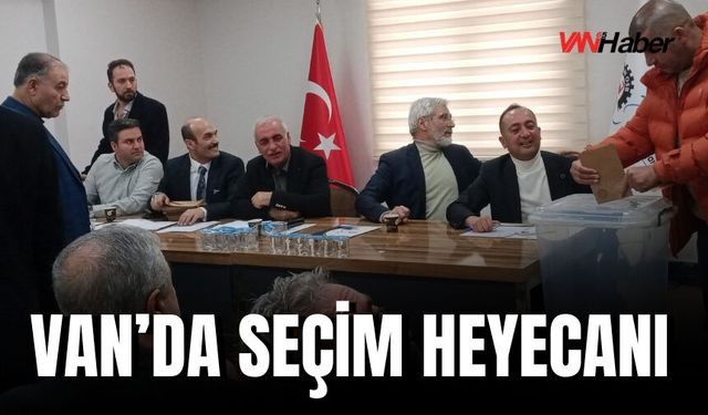 Van OSB’de Seçim Heyecanı: Sarı Liste mi Mavi Liste mi Kazanak?