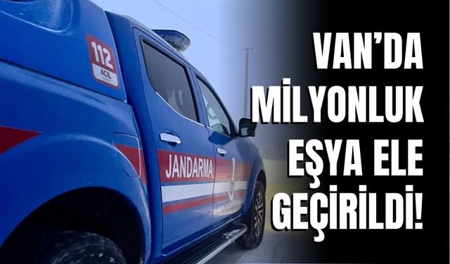 Van Tuşba’da Gümrük Kaçakçılığı Operasyonu