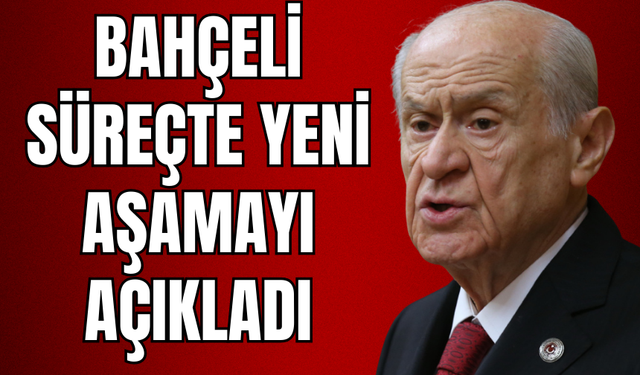 Bahçeli’den Süreç Açıklaması: Sıra Hukuki Düzenlemelerde
