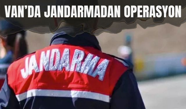Van’da Jandarmadan Operasyon