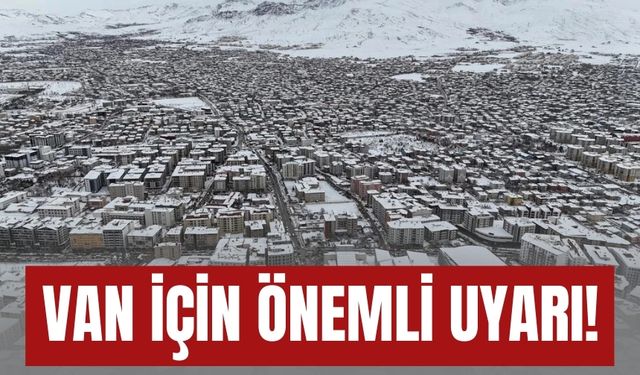 Meteoroloji’den Van ve Çevresi İçin Kuvvetli Yağış Uyarısı